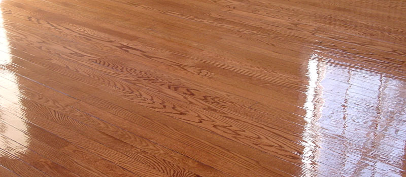 sanded and refinished hardwood floors